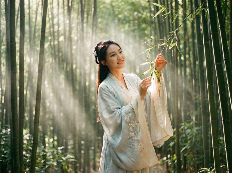 校花古风汉服写真